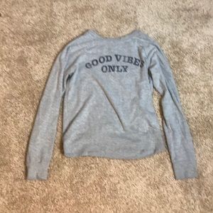 Grey sweatshirt
